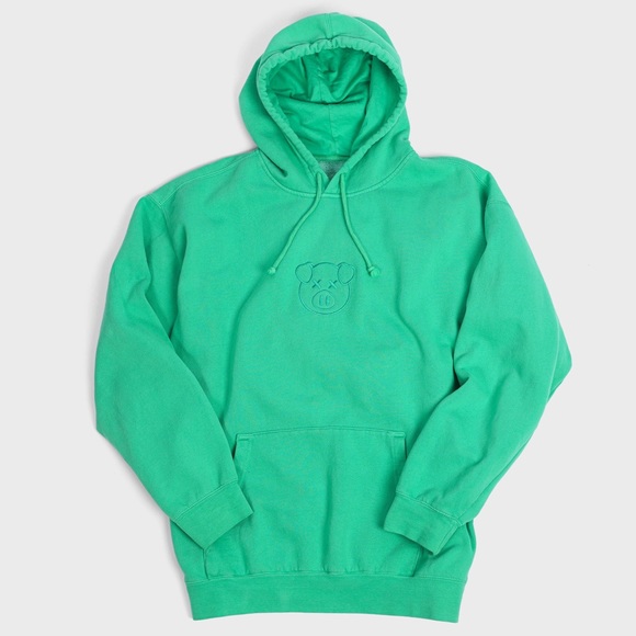 Embroidered Logo Hoodie Emerald Shane Dawson NEW - Picture 2 of 7